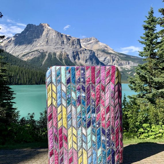 Ribbon Candy (pattern by Quilt Addicts Anonymous)